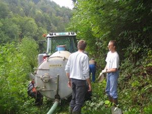 Auch der Vorstand war prominent vertreten.