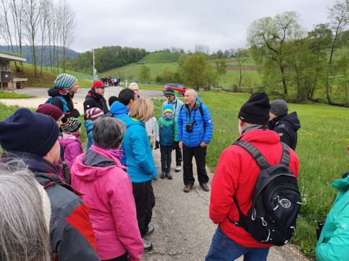 Ein Teil der von Walter Paule angeführten Gruppe