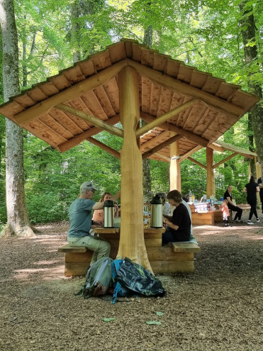 Beim abschliessenden Morgenessen