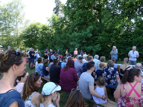 Grosser Publikumsandrang