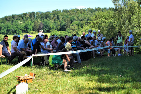 Alle Zuschauerreihen waren dicht besetzt