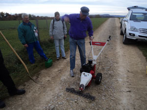 Dynamischer Start des 'schweren landwirtschaftlichen Geräts'