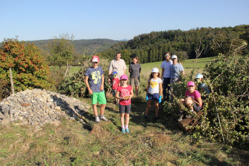 Gruppenbild nach getaner Arbeit