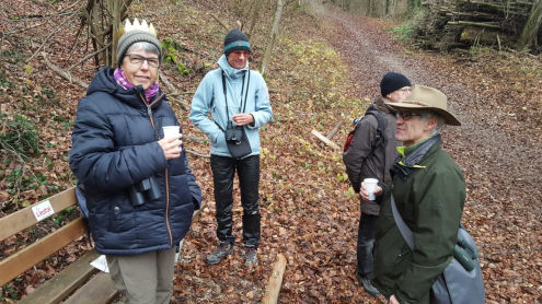 Passend zum Dreikönigstag machte uns eine Königin ihre Aufwartung