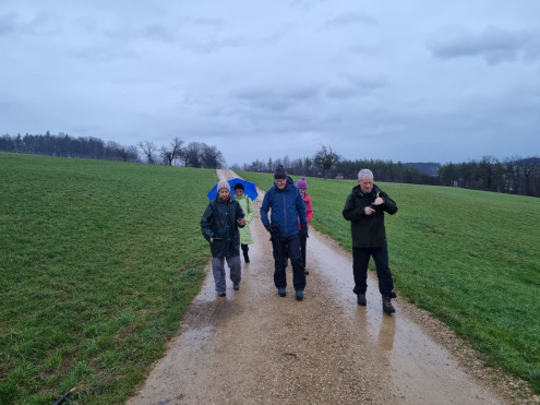 Mit der Zeit liess der Regen nach