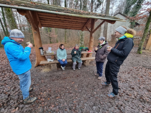 Gemütliche Runde zum Abschluss des ersten Bummels im 2023