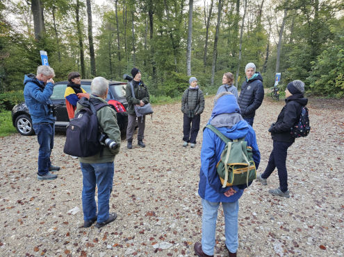 Besammlung beim Start Vitaparcours