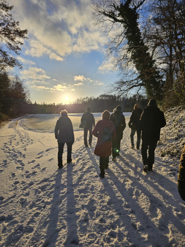 Marsch Richtung Sonnenaufgang