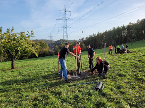 Alle mit vollem Einsatz