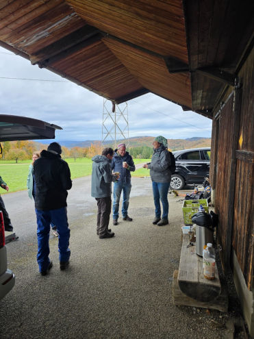 Abschliessender Imbiss