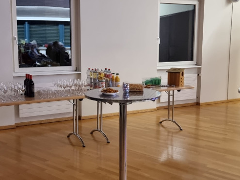 Zum Abschluss durfte der Apéro natürlich nicht fehlen