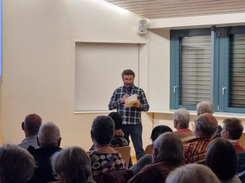 Der Referent Bruno Gardelli