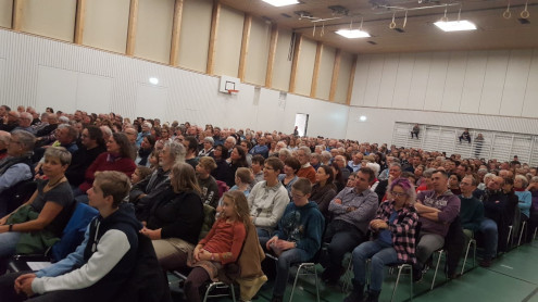 Die MZH Bubendorf war fast bis auf den letzten Platz besetzt