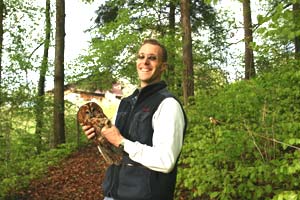 Ein Wald- und ein komischer Kauz...