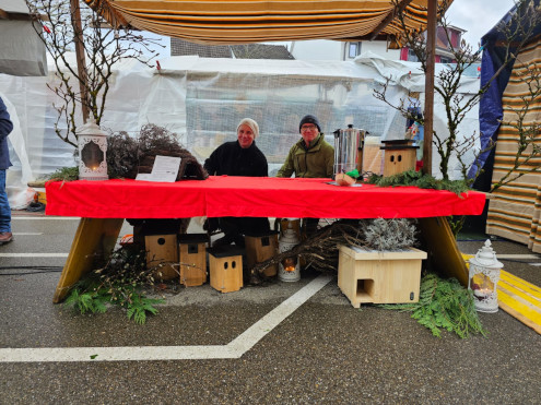 Warten auf neue Besucher